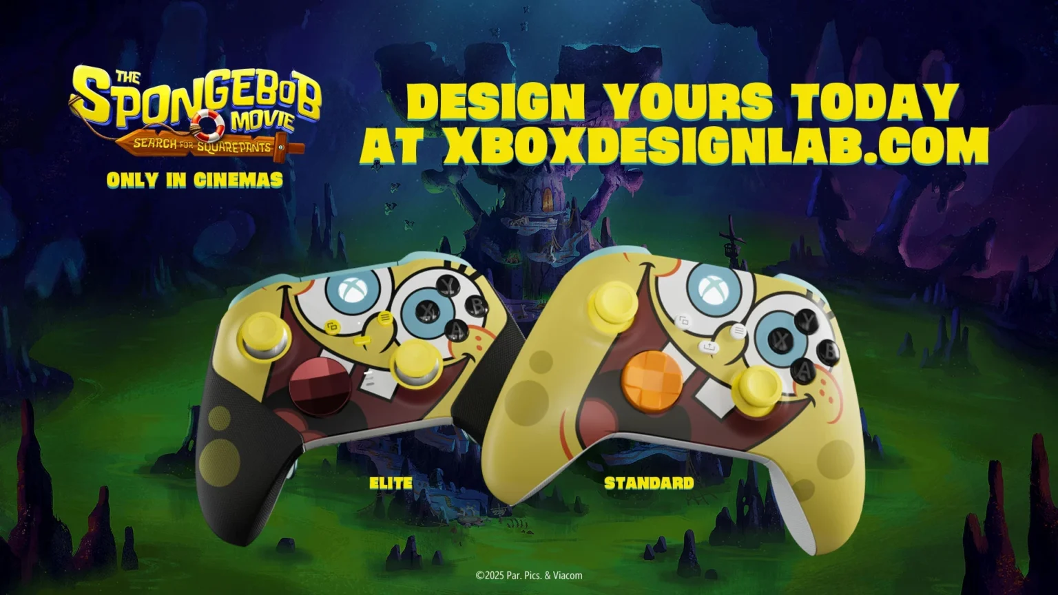 SpongeBob comes to Xbox with limited edition movie controllers