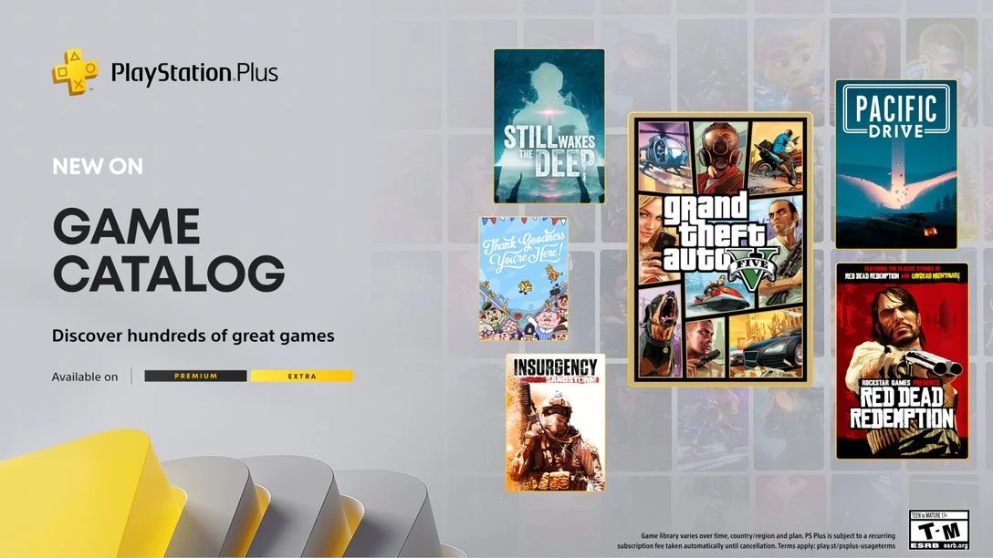 GTA V headlines PlayStation Plus Game Catalog in November – Red Dead lands December 2