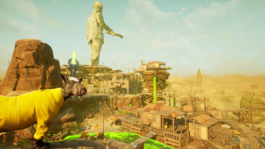Goat Simulator 3: Baadlands turns San Angora into a harsher wasteland