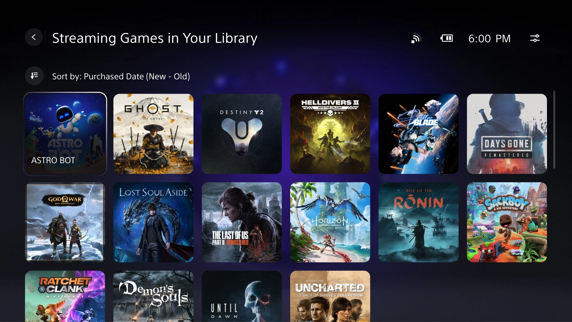 PlayStation Portal rolls out PS5 Cloud Streaming and new UI