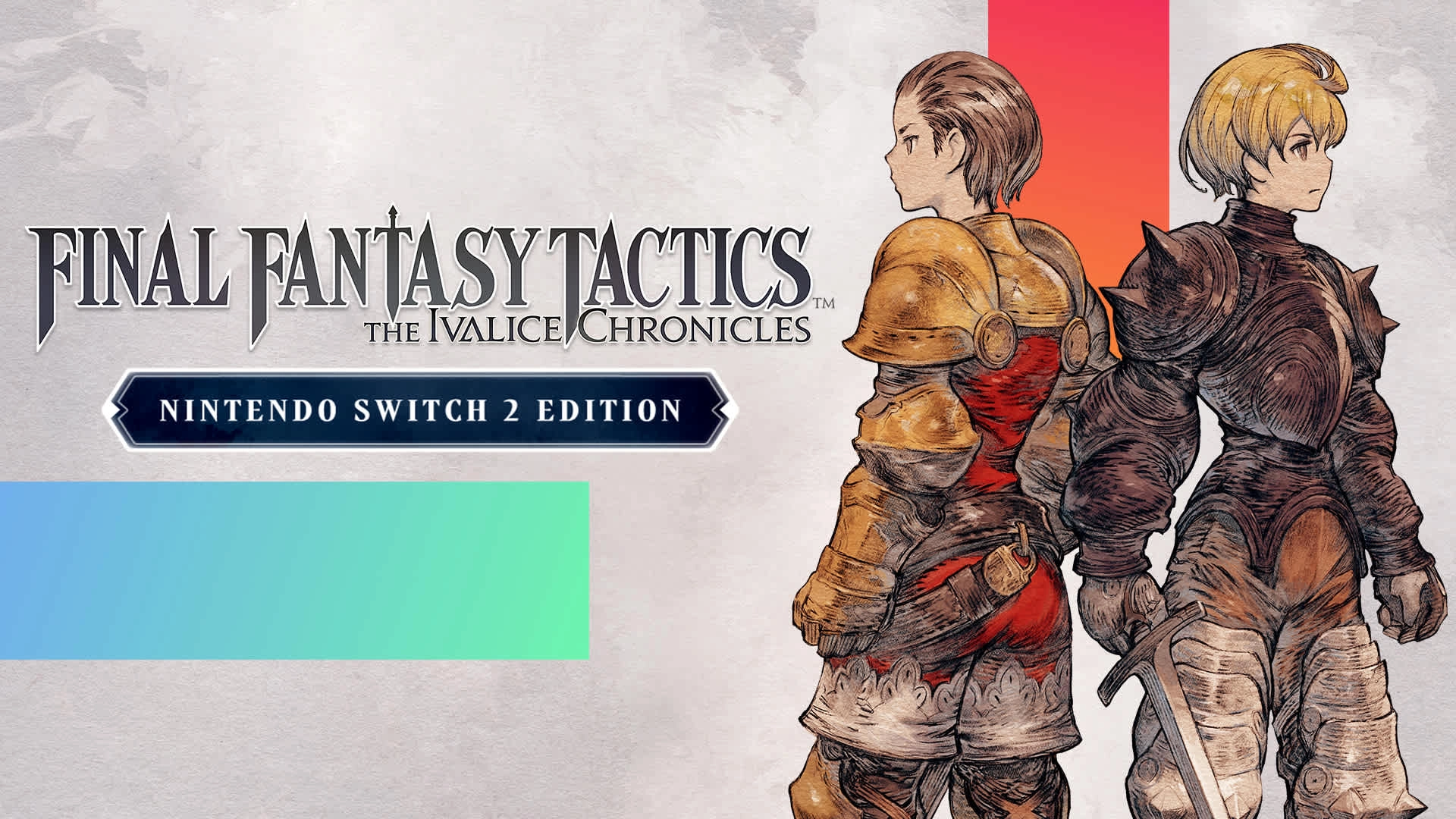 FINAL FANTASY TACTICS - The Ivalice Chronicles Nintendo Switch 2 Edition artwork showcasing character designs for The Game...