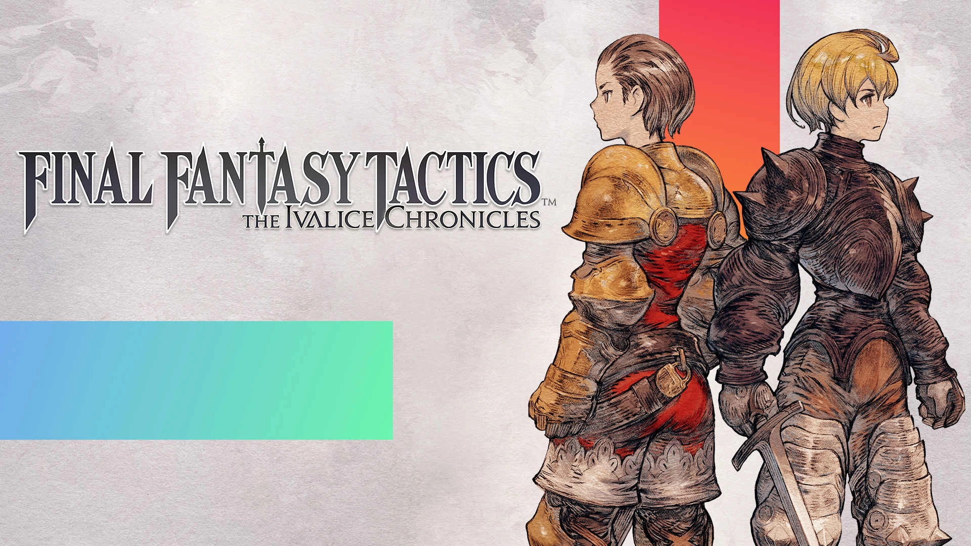 Final Fantasy Tactics: The Ivalice Chronicles artwork featuring two characters, celebrating its nomination at The Game Awa...