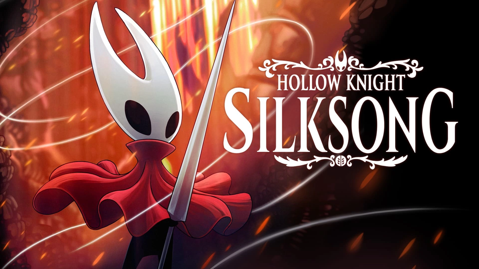 Hollow Knight: Silksong art showcasing the titular character, nominated for multiple accolades at The Game Awards 2025.