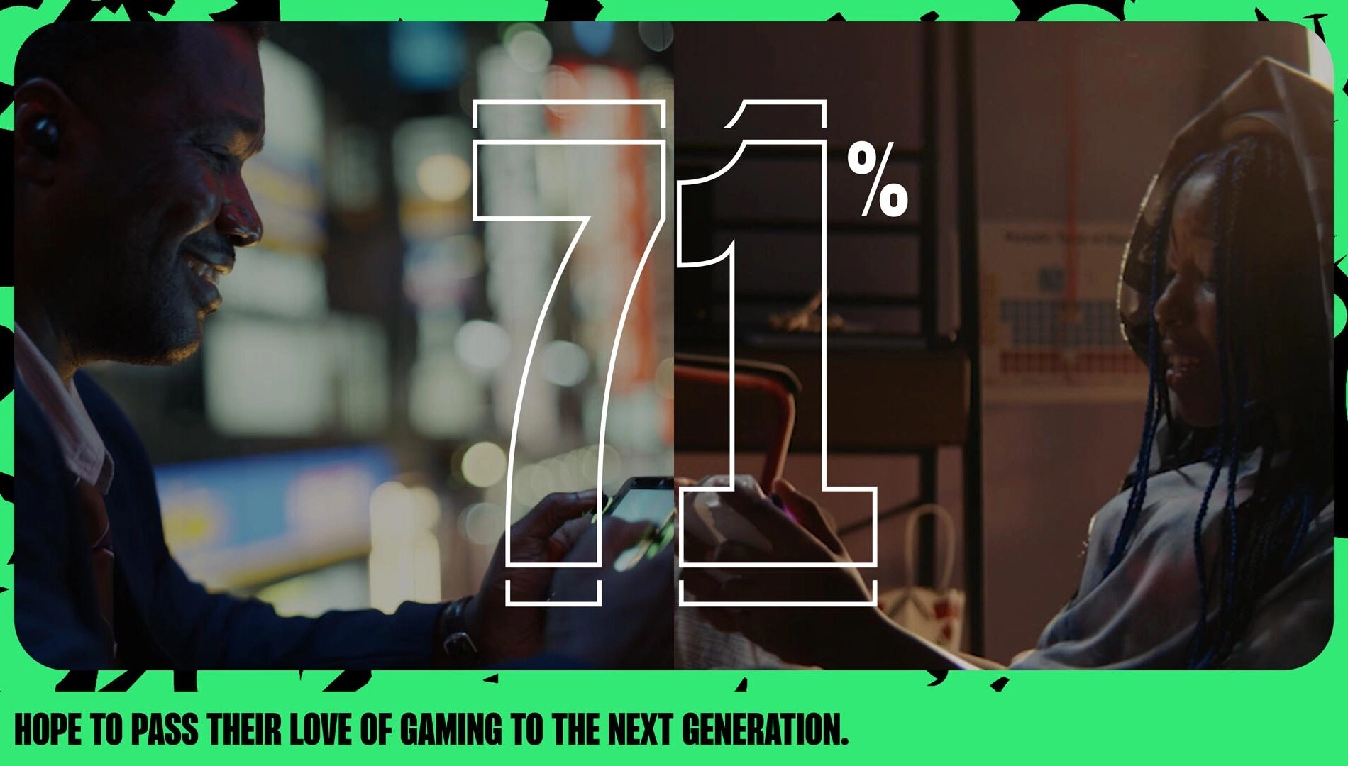 71% of gamers aim to pass their love of gaming to the next generation, highlighting gaming