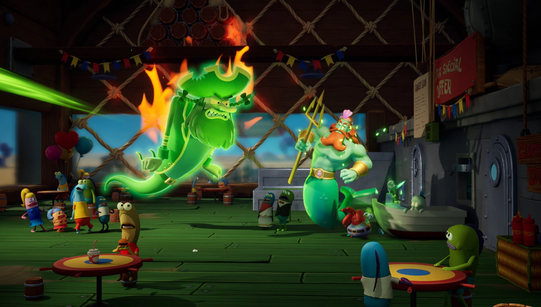 SpongeBob SquarePants: Titans of the Tide brings duo gameplay to Xbox