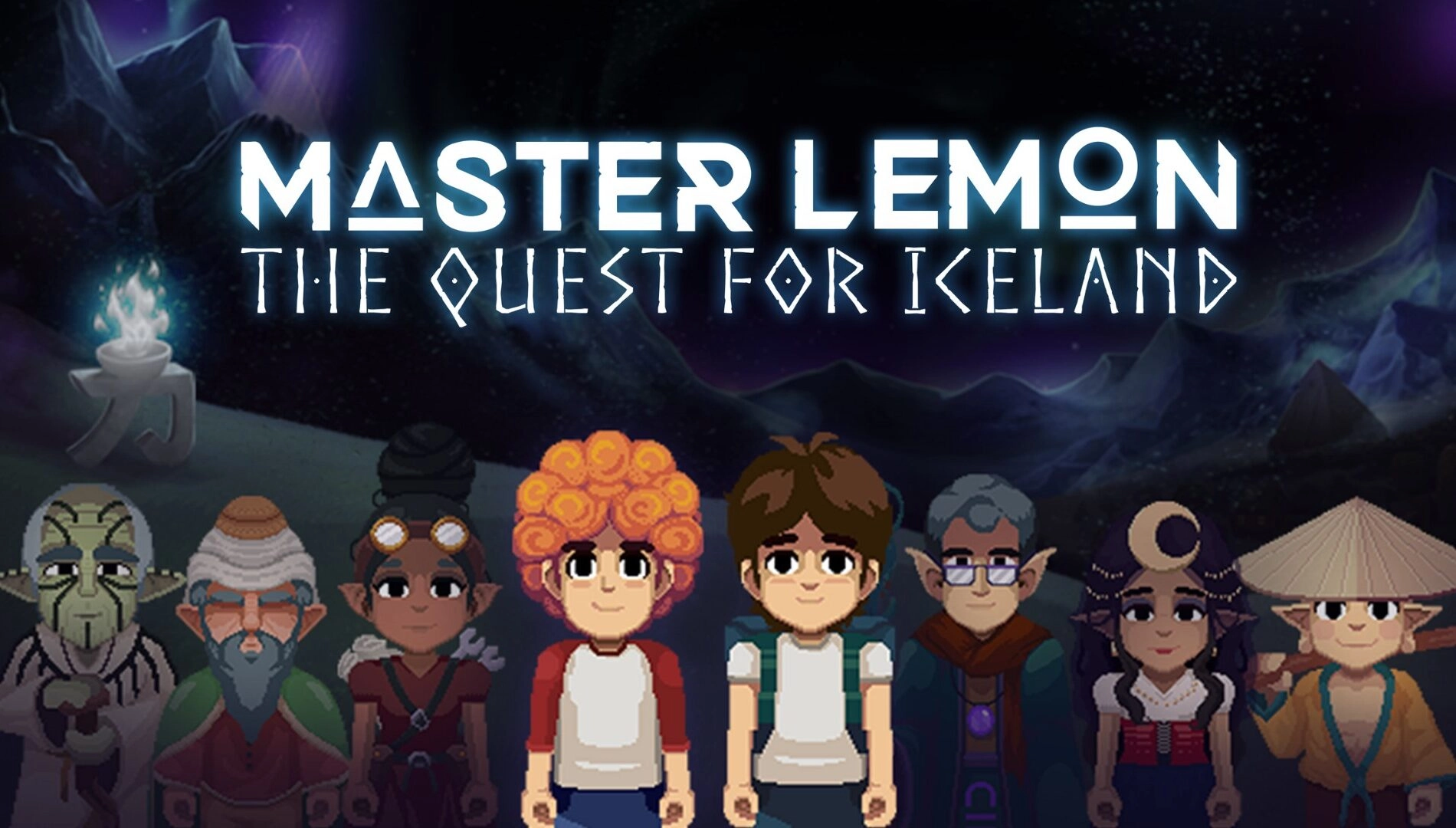 Master Lemon: The Quest for Iceland showcases a vibrant cast of characters in a whimsical indie adventure game.
