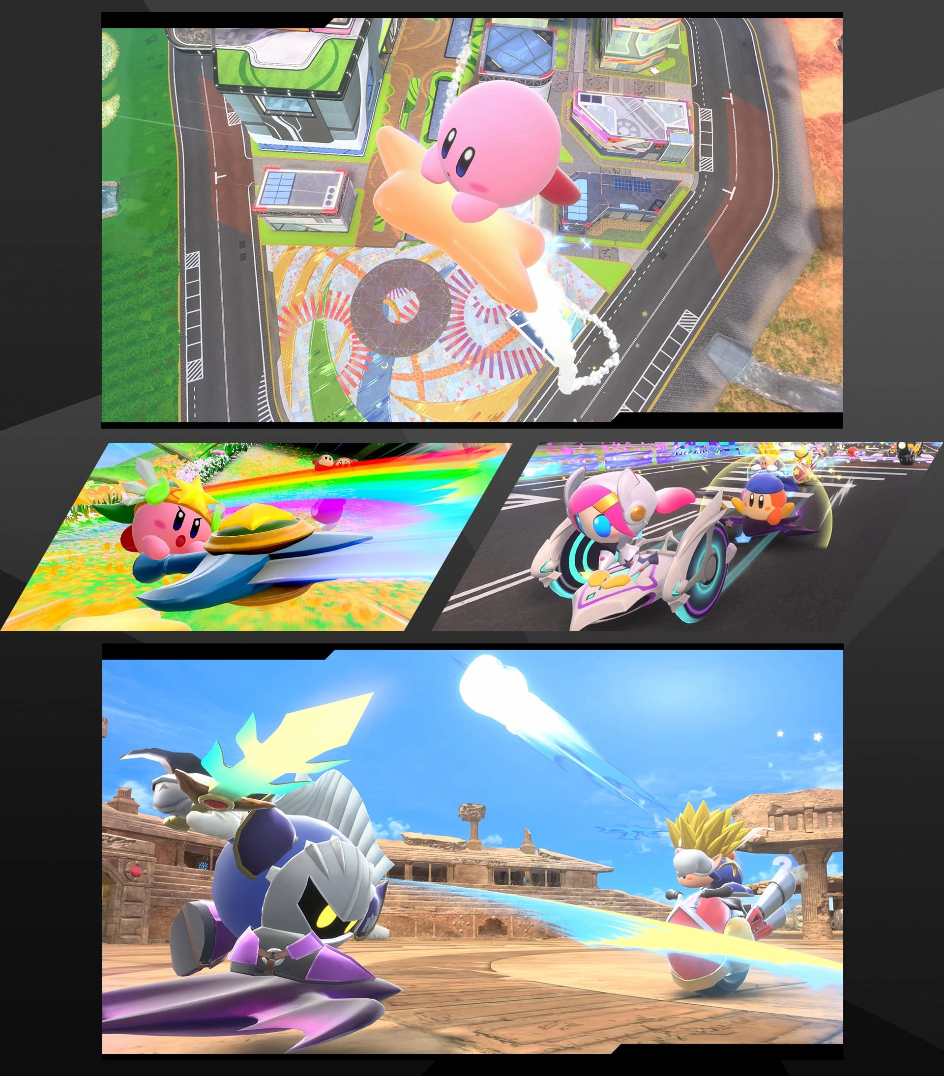 Exciting gameplay from Kirby