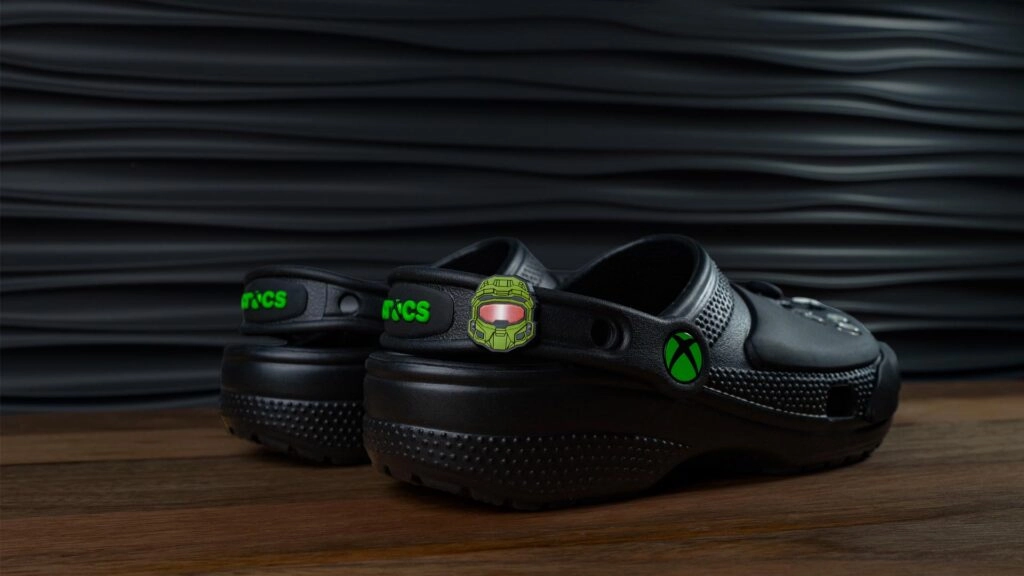 Exclusive Xbox x Crocs collaboration featuring gaming-inspired clogs with controller design and cushioned comfort.