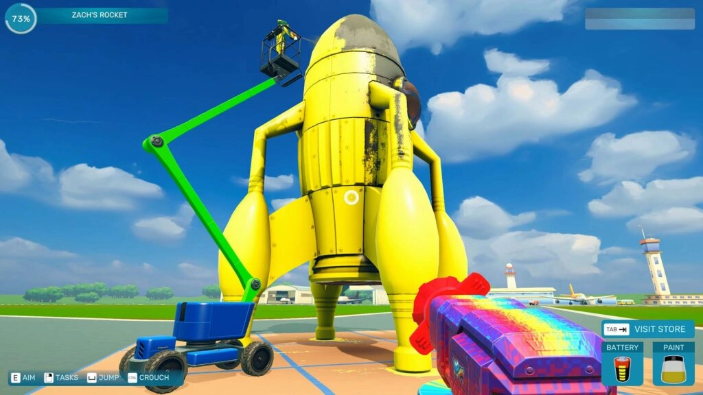 Spray Paint Simulator gets a polish pass: smarter tools, smoother co-op