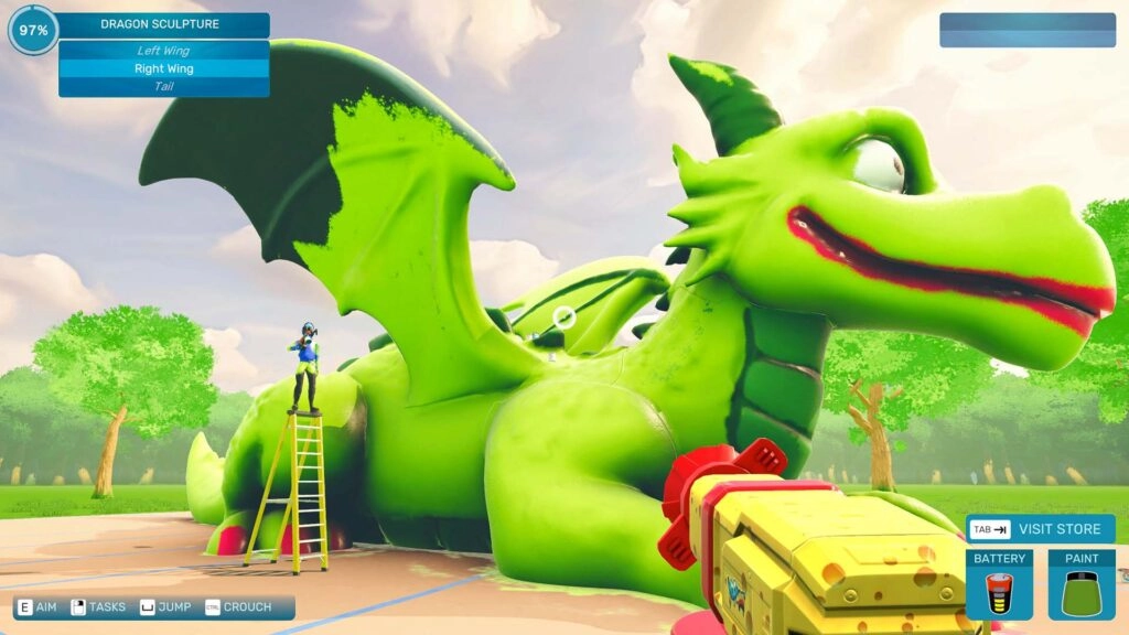 Spray Paint Simulator gets a polish pass: smarter tools, smoother co-op