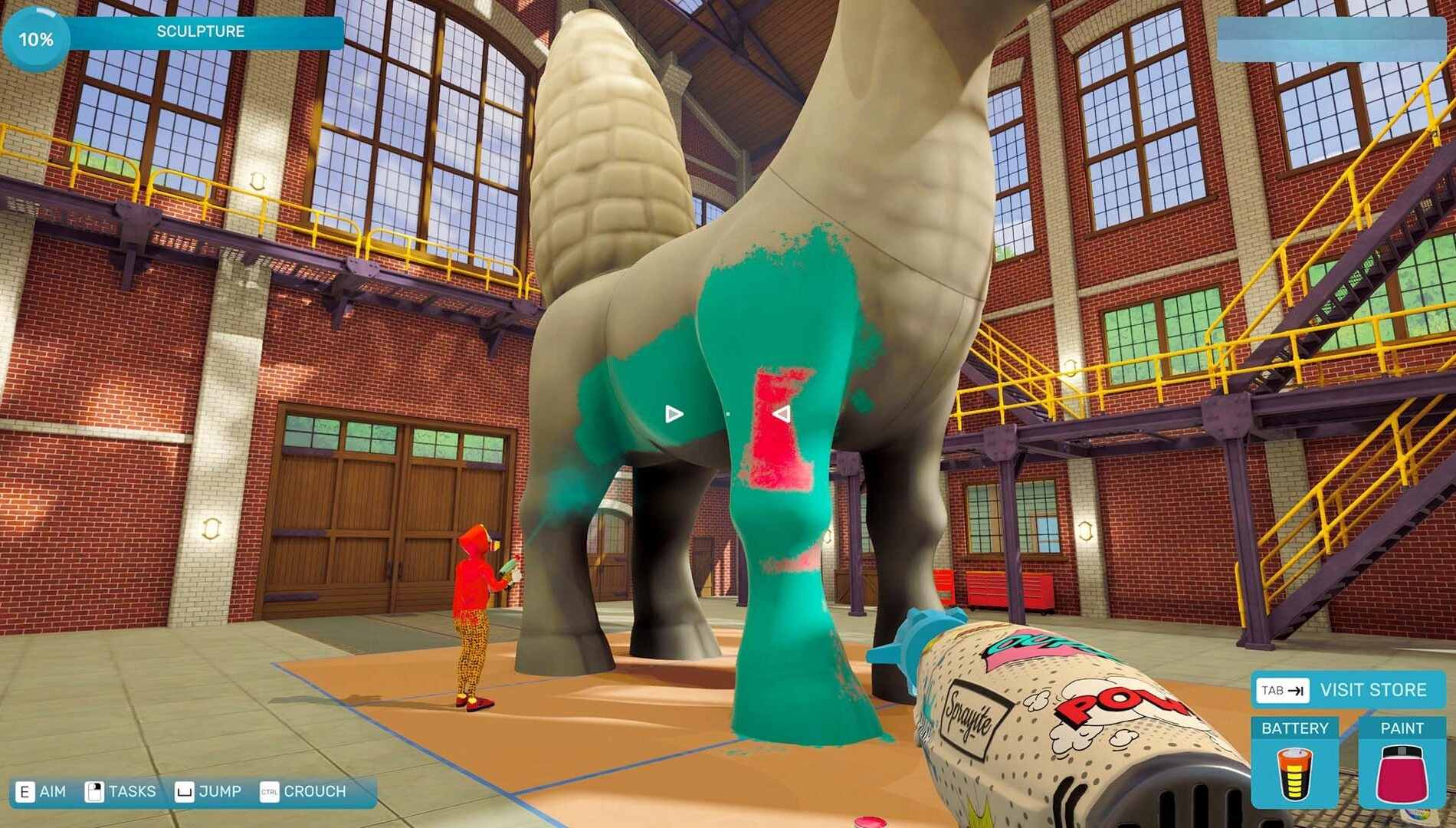 Spray Paint Simulator gets a polish pass: smarter tools, smoother co-op