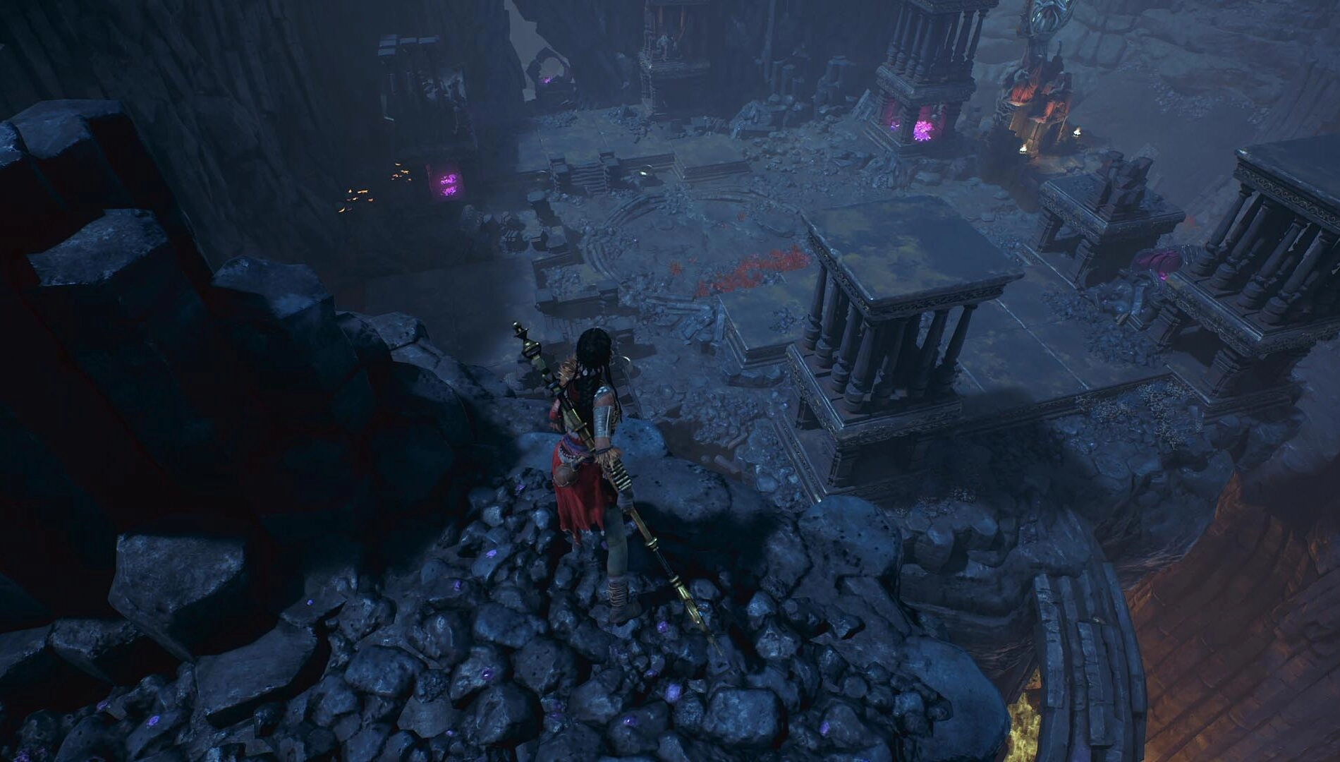 Sneak peek of Raji: Kaliyuga gameplay, showcasing a new third-person perspective in an ancient Indian setting.