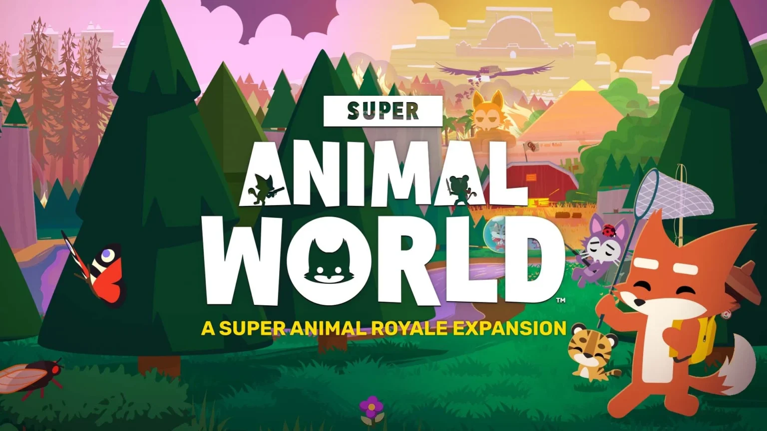 Cozy Social Hub meets battle royale in Super Animal World on Xbox
