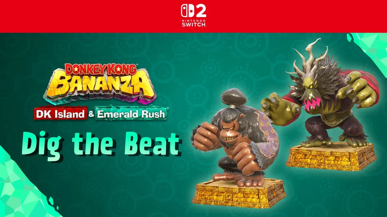 Emerald Rush: Dig the Beat hits Donkey Kong Bananza for one week