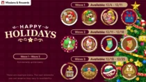 Holiday icon elements hit Nintendo Switch Online in timed waves