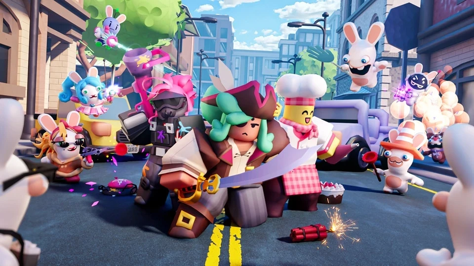 Rabbids: Takeover lands on Roblox with 8 classes and 2 maps