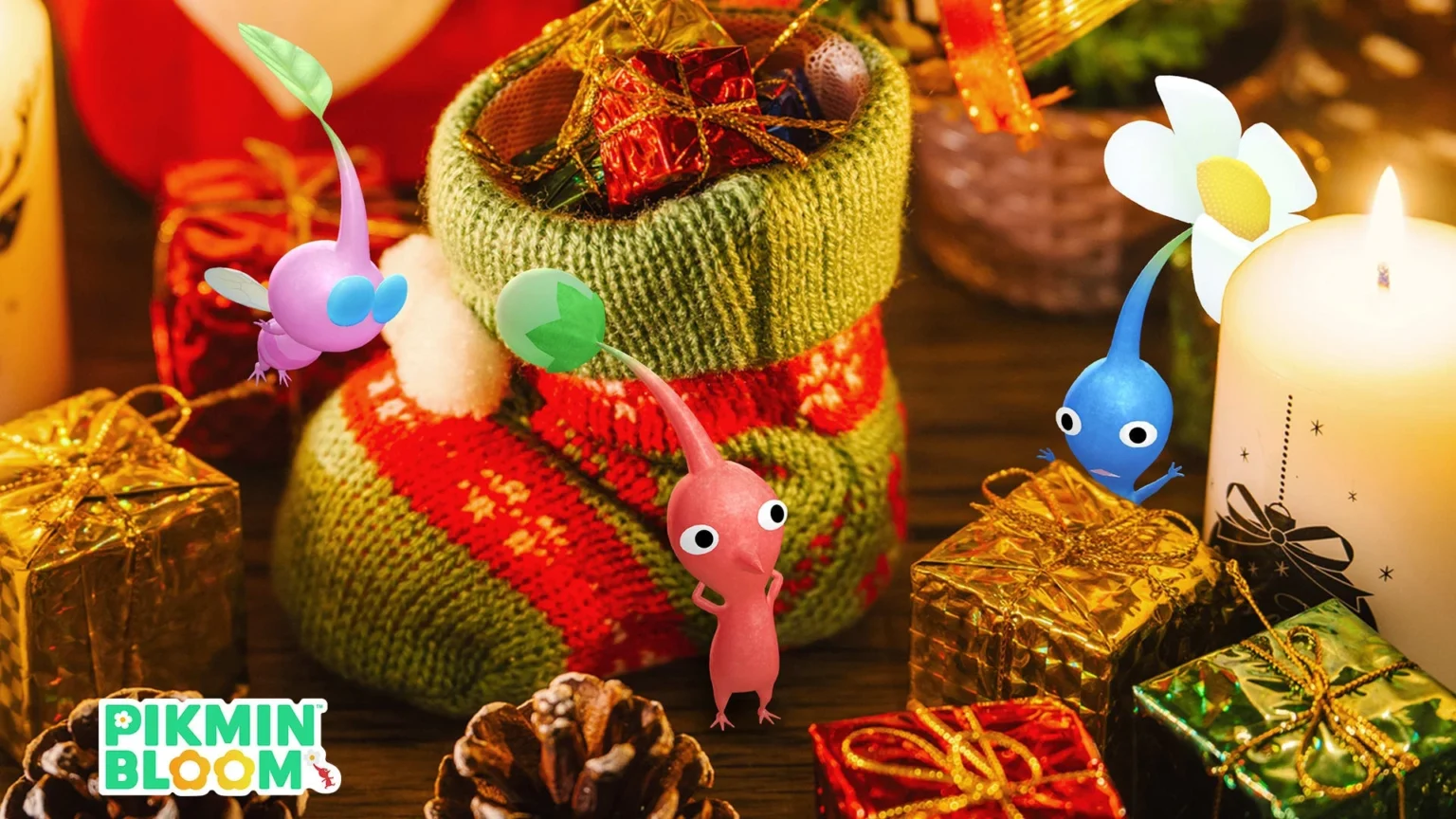 Pikmin Bloom’s holiday update adds 2025 Ornament Decor Pikmin