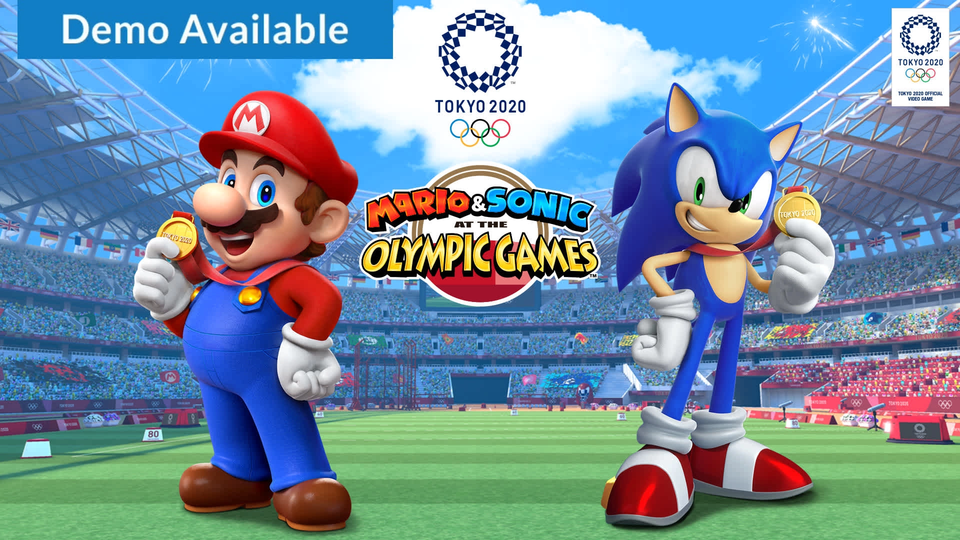Join Mario and Sonic in the Olympic Games with exciting sports action on Nintendo Switch. Demo available now!