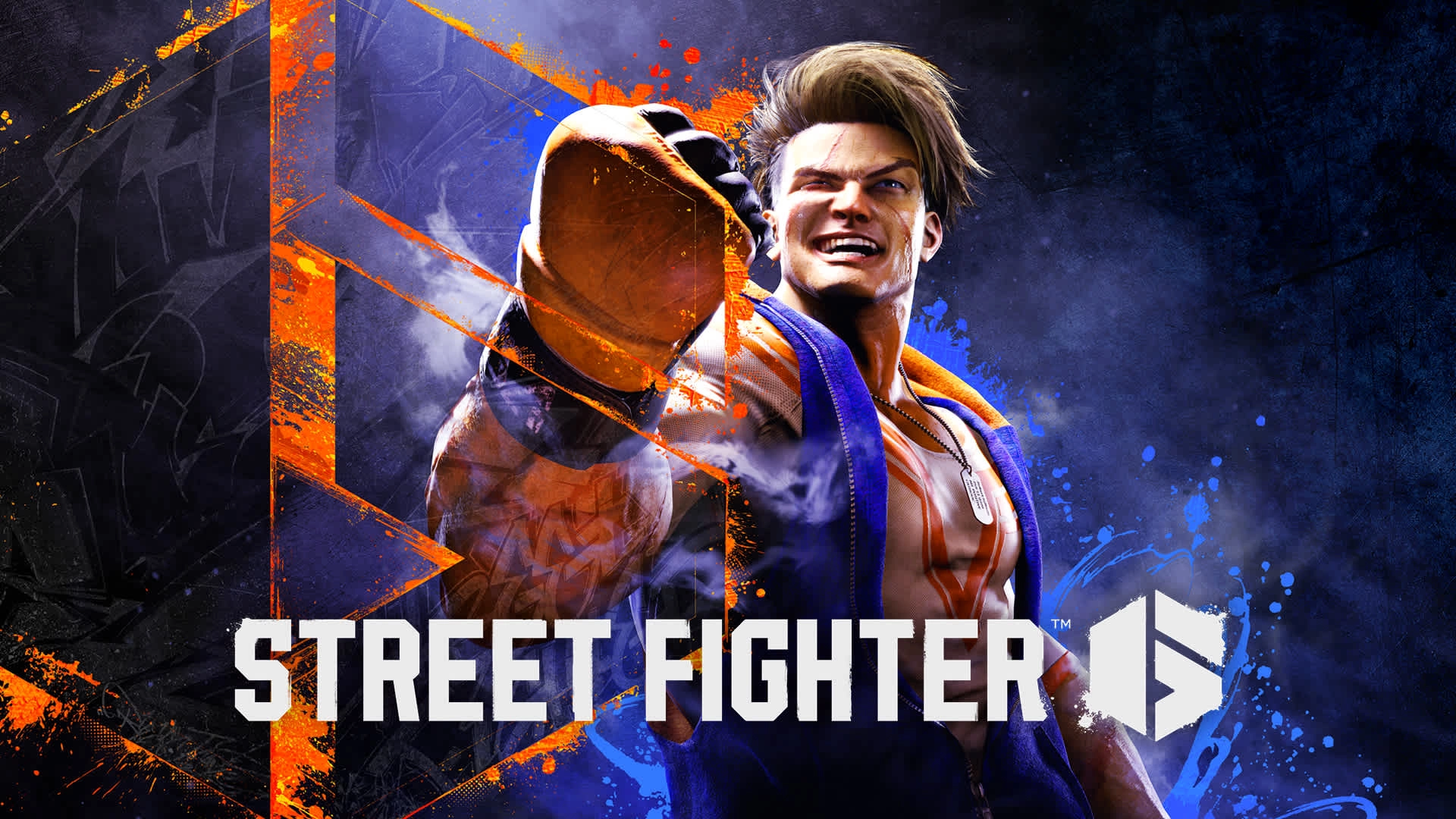 Street Fighter 6 game cover art showcasing a dynamic character in action for Nintendo Switch 2.