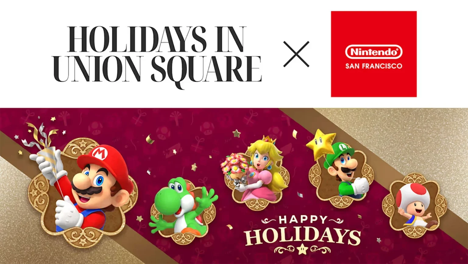 Nintendo sets up at Union Square Winter Walk: dates, location, schedule