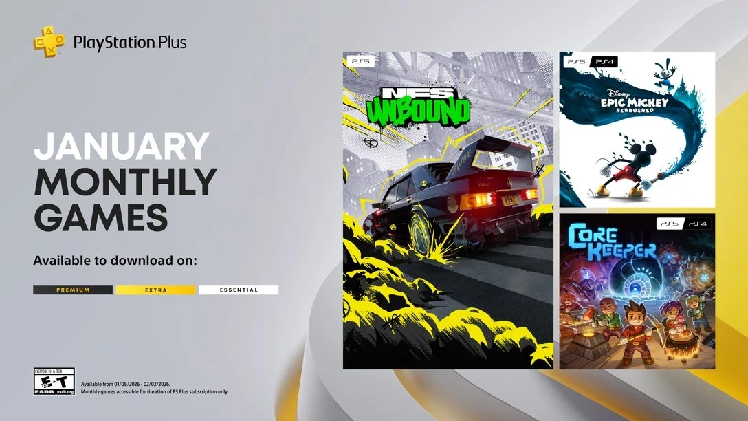 January’s PlayStation Plus brings racing, Disney remake and co-op mining