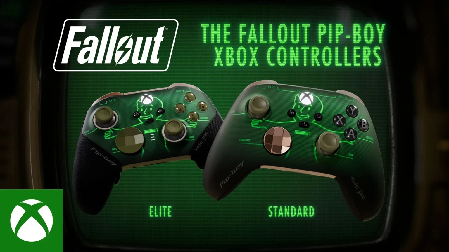 Fallout Pip-Boy design comes to Xbox controllers – now with an Elite option