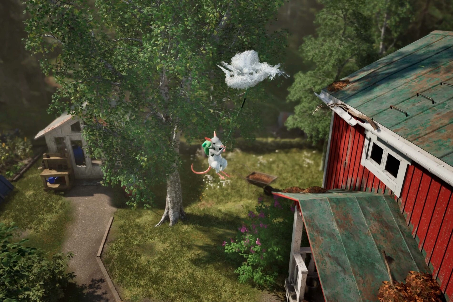 A tiny mouse uses teamwork and innovative gameplay to solve puzzles in a cozy, magical world inspired by northern Sweden.