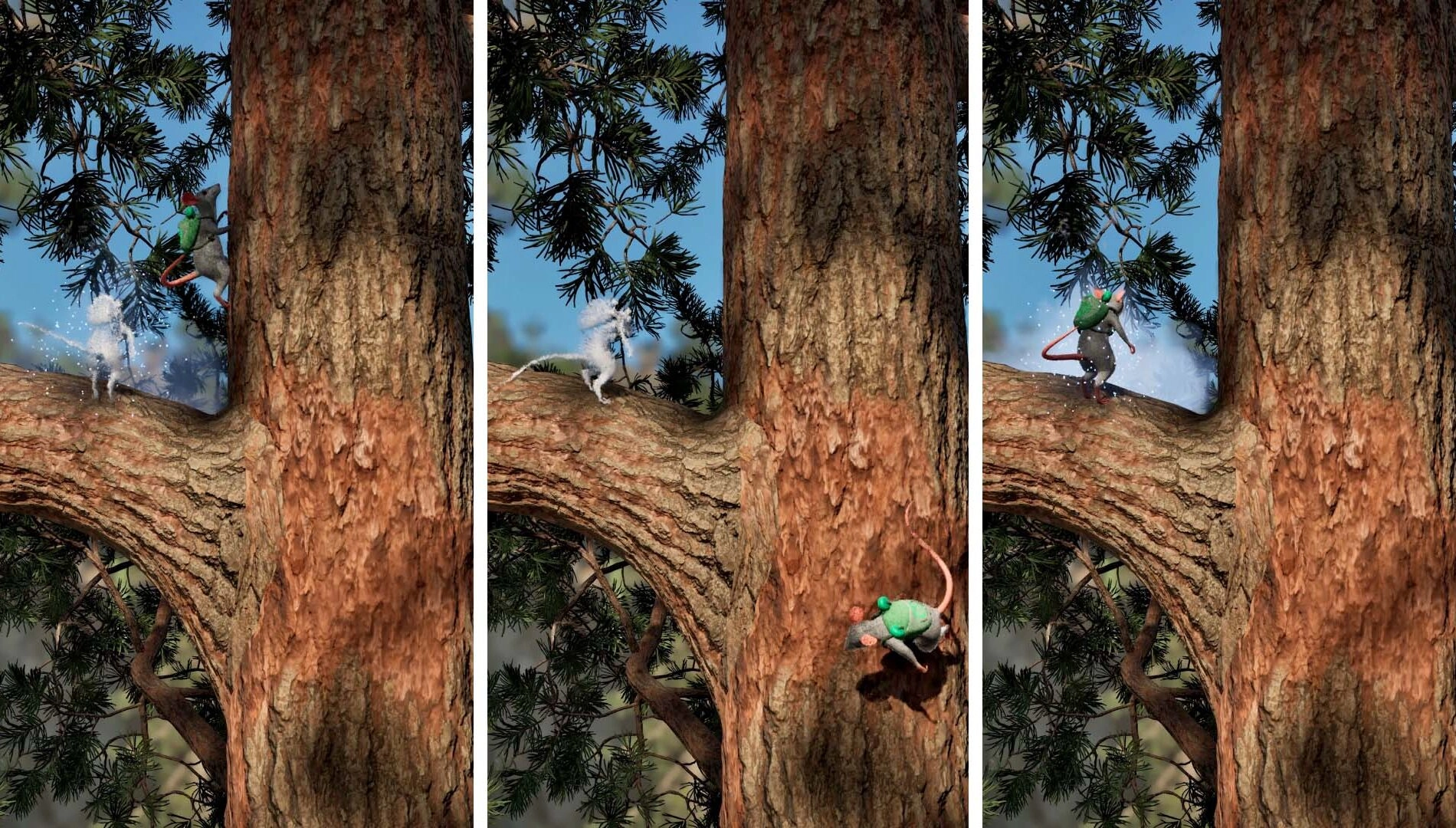 Cozy co-op adventure in Hela, a magical world where a mouse helps a witch using innovative puzzle-solving mechanics.