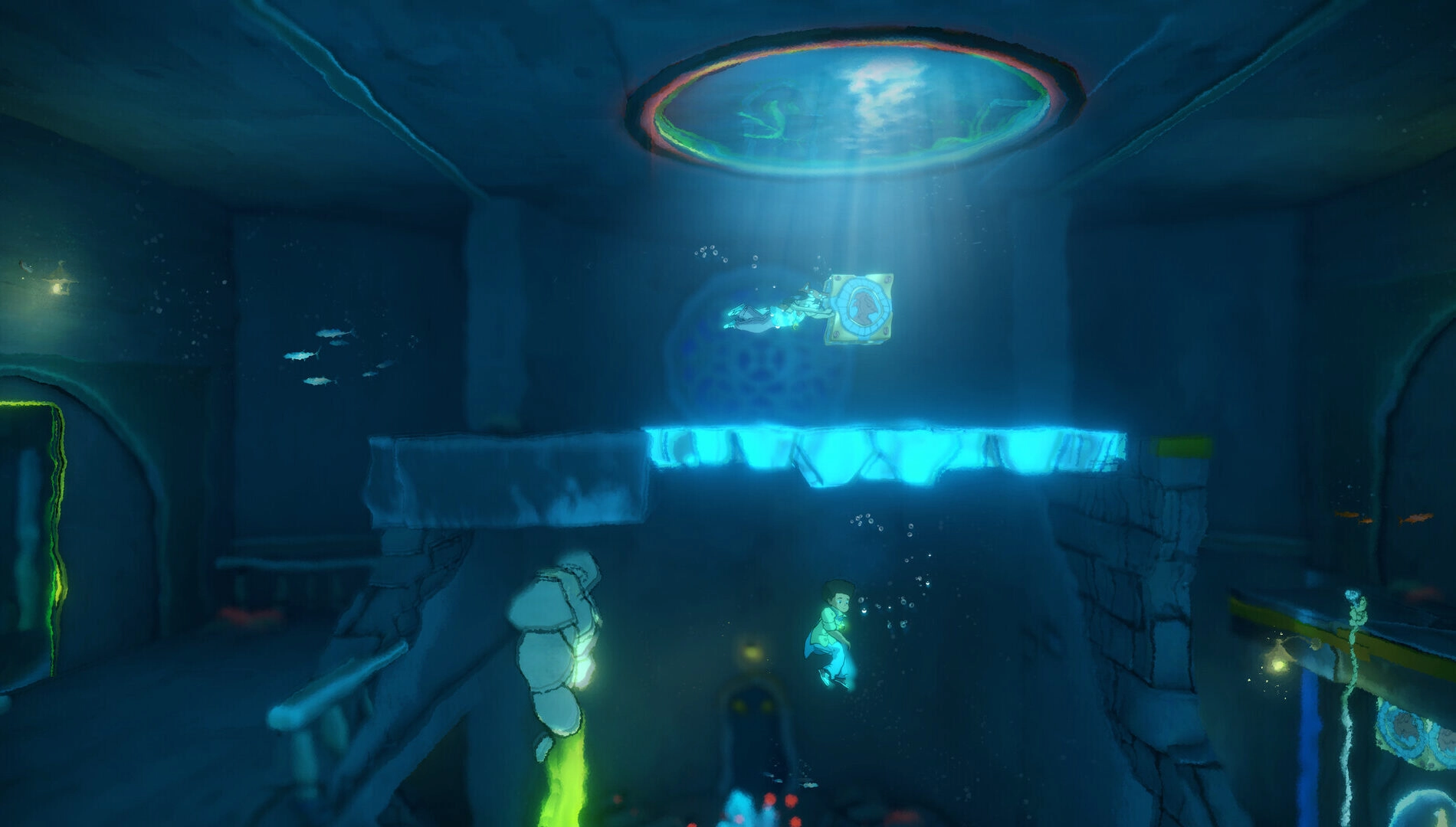 New water mechanics in Lost Twins 2 free update: swim, solve puzzles, and explore fluid physics in immersive gameplay.