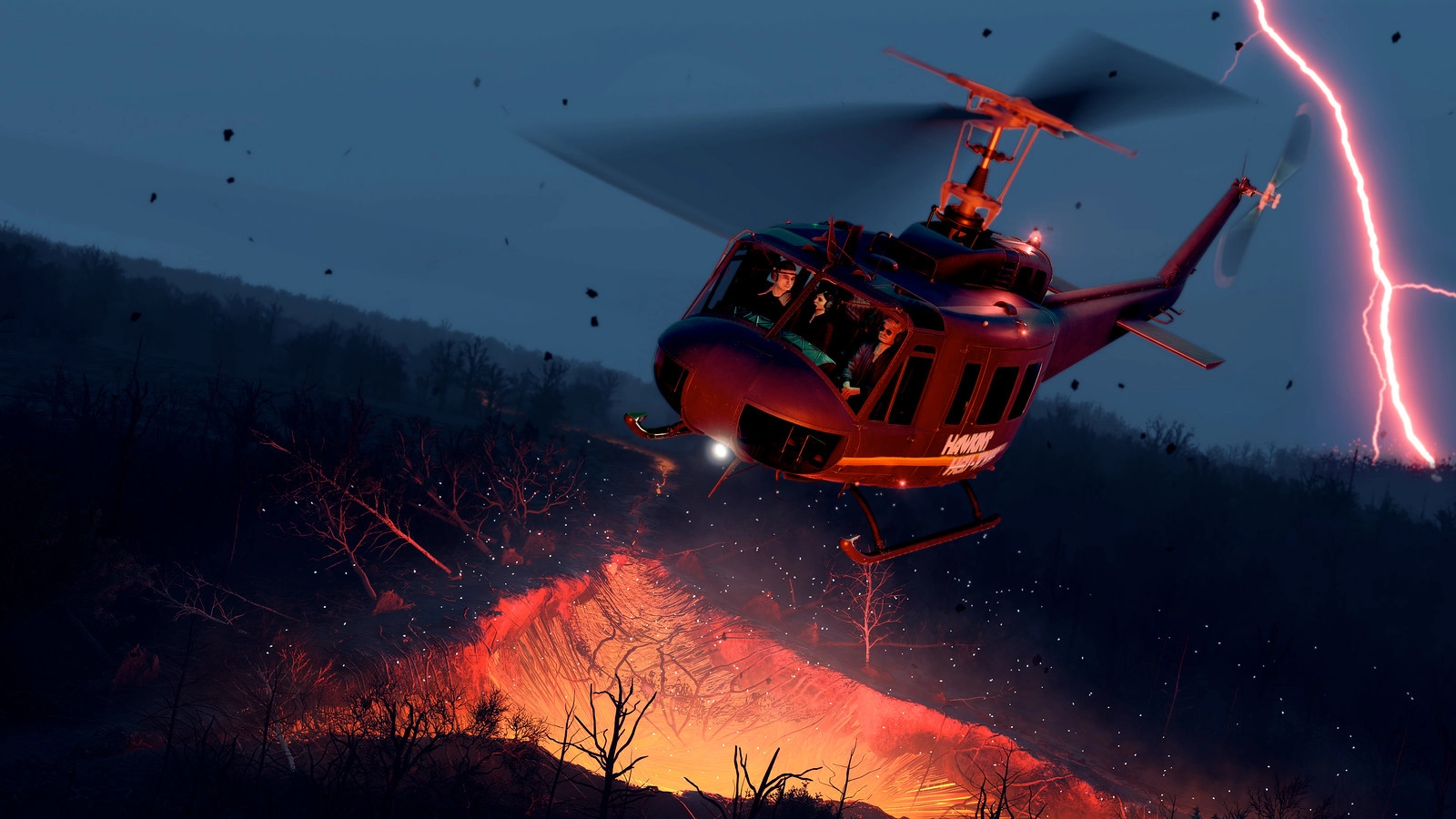 Explore Hawkins in Microsoft Flight Simulator 2024: Stranger Things! Fly a Huey, face supernatural threats, and uncover ic...
