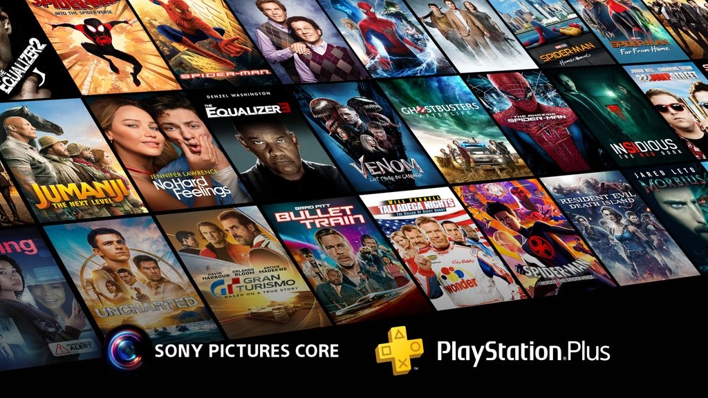 Alt text: "Collage of December games in PlayStation Plus, featuring titles like Assassin