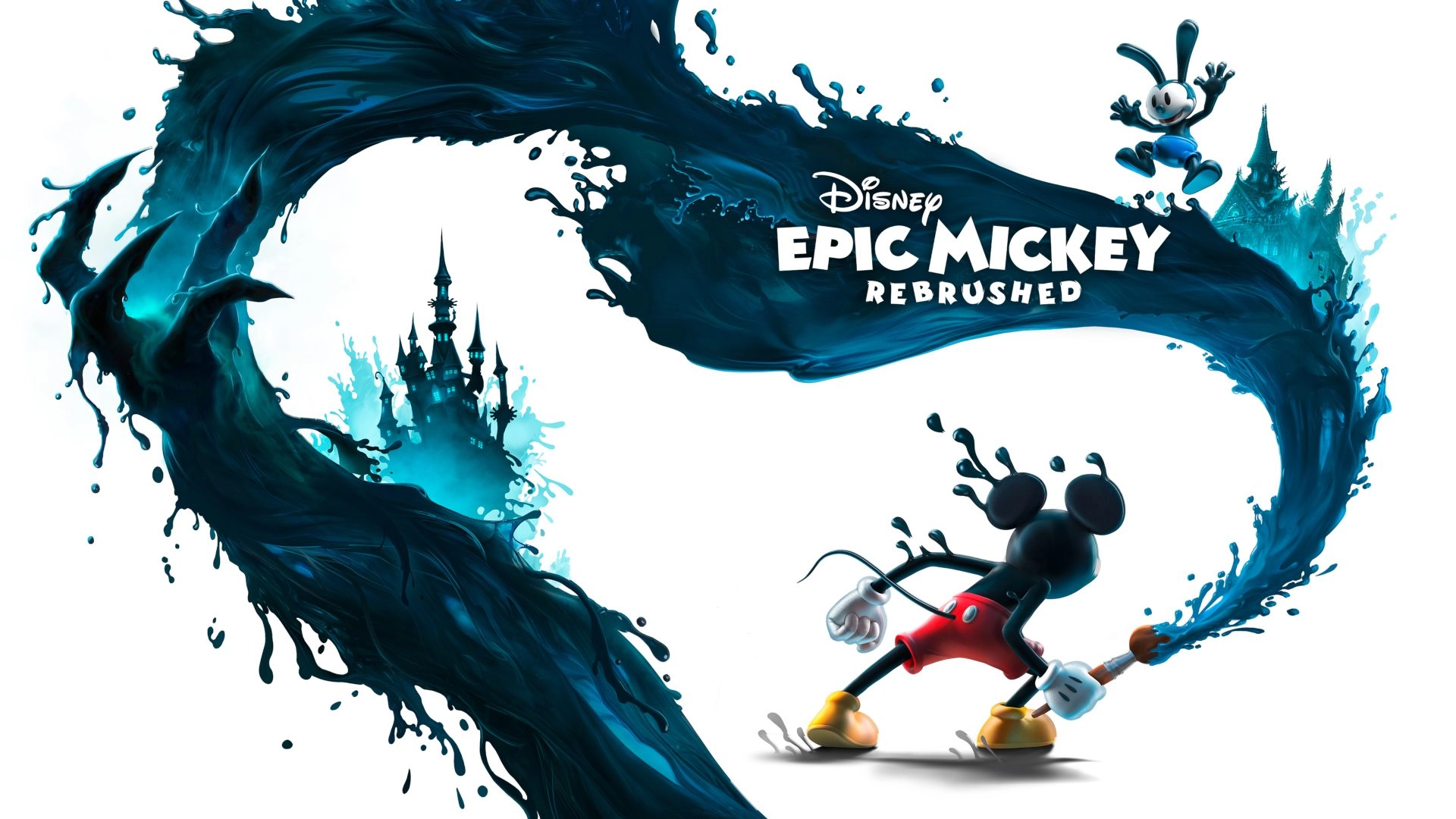 Discover Disney magic in Epic Mickey: Rebrushed, featuring Mickey Mouse in a vibrant world of forgotten characters.