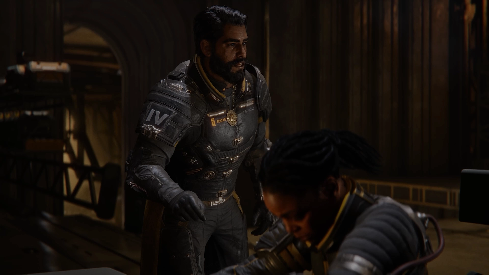 Behind-the-scenes look at Saros characters showcasing authentic performances and emotional storytelling in the new trailer.