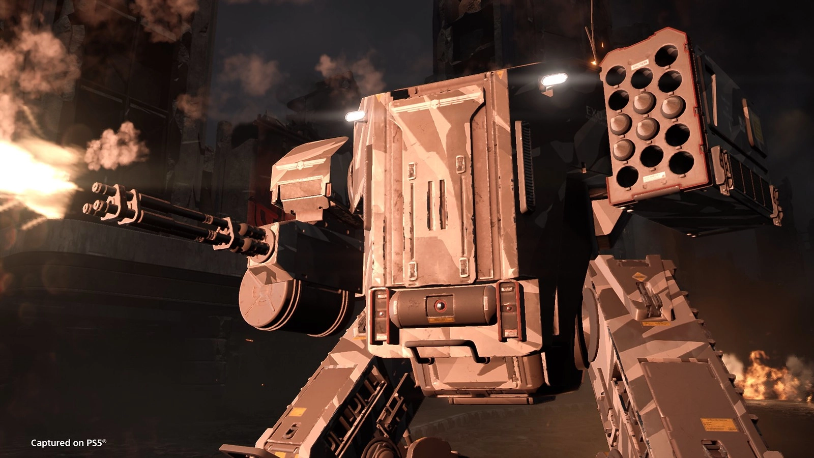 Helldivers 2 x Killzone Legendary Warbond announcement featuring an armored mech in battle, highlighting new content and p...