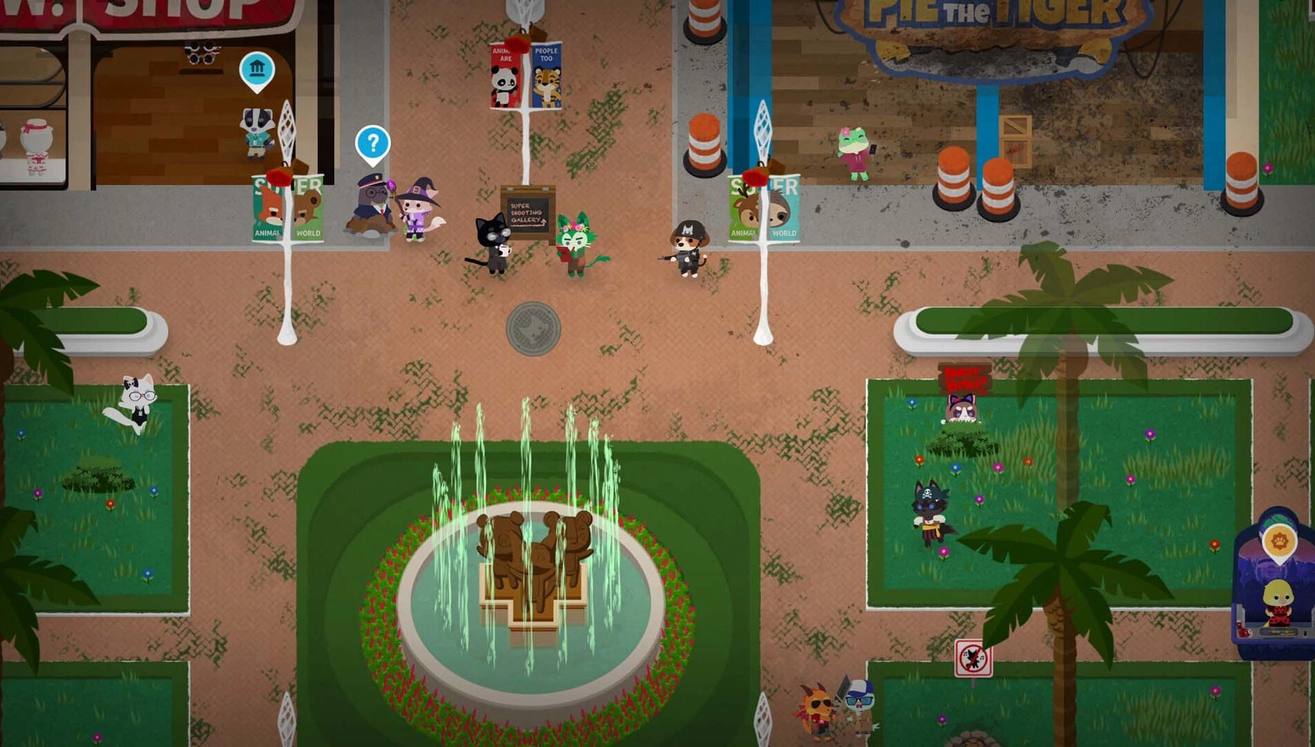 Super Animal World expansion overview: vibrant social hub with activities like fishing, races, and quests in Super Animal ...