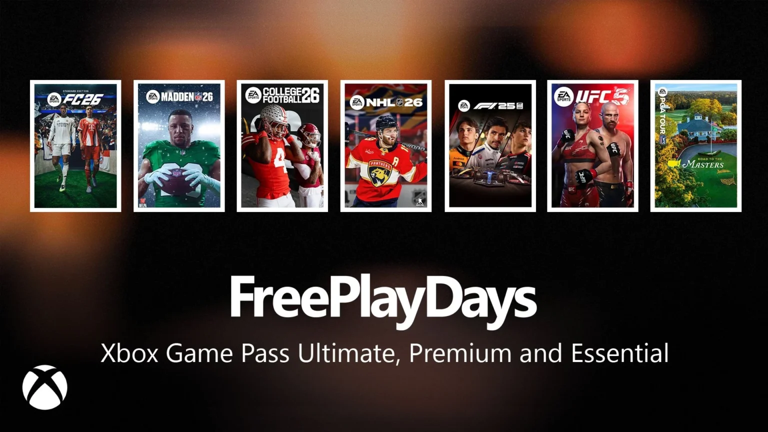 EA Sports Week on Xbox: what you can play for free Jan 15-18