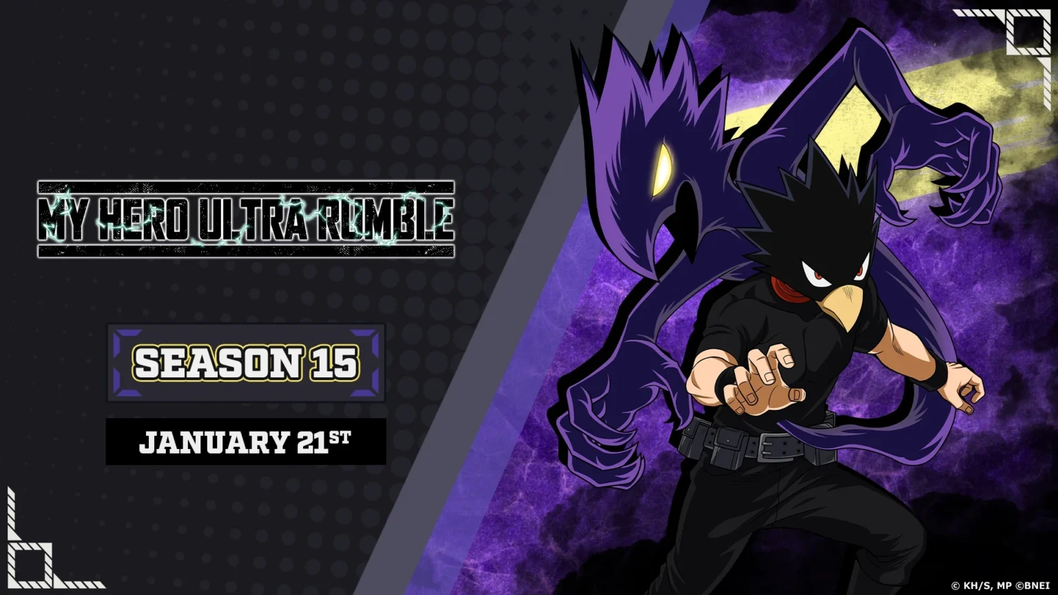 Tokoyami lands in My Hero Ultra Rumble Season 15 – here’s what’s new