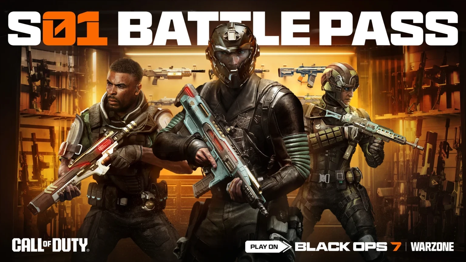 Season 01 revamps Black Ops 7 Battle Pass with free weapons and faster unlocks