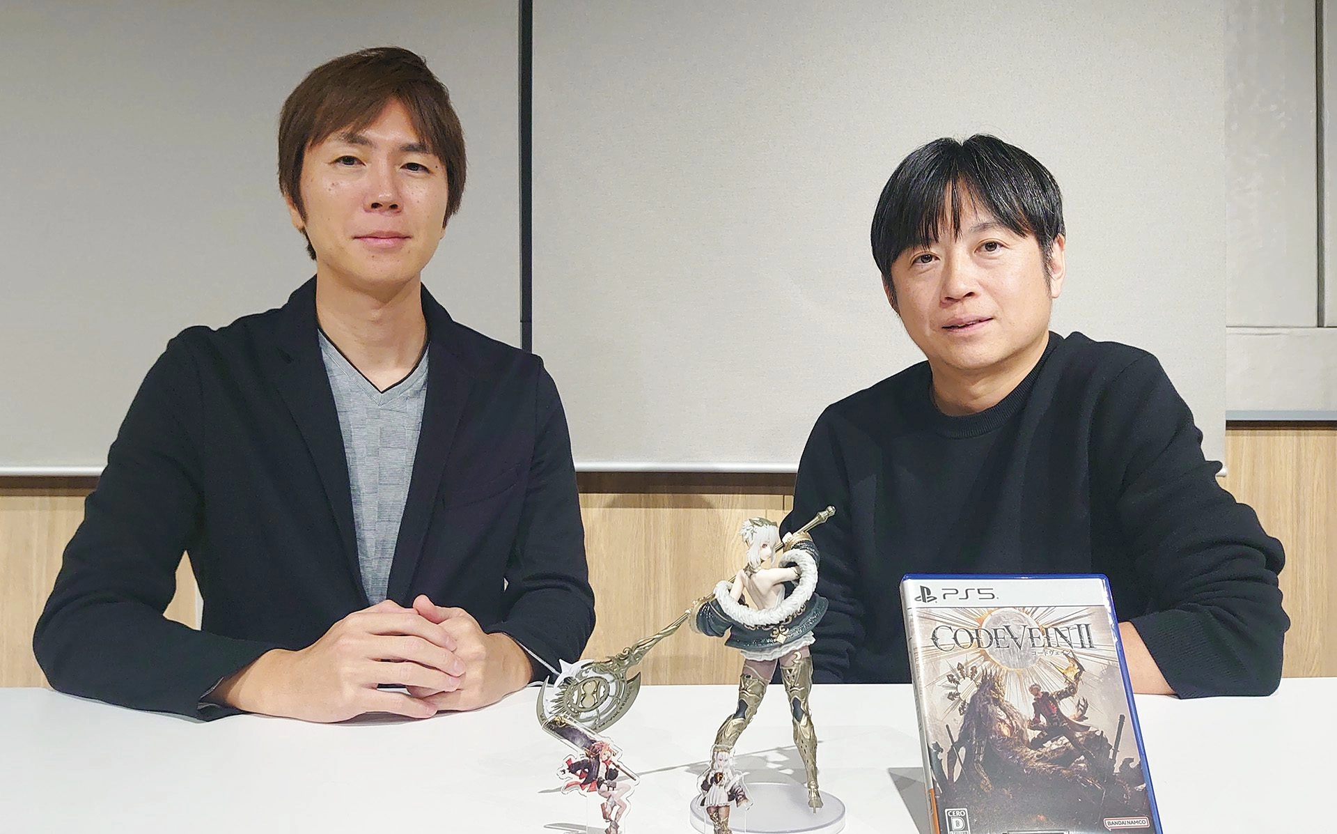 Keita Iizuka and Hiroshi Yoshimura discuss Code Vein II for PS5, launching January 30, showcasing its dramatic RPG gameplay.