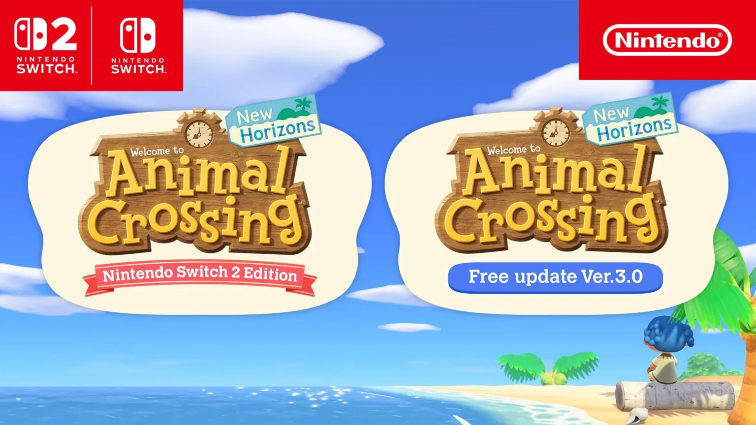 Animal Crossing: New Horizons 3.0 is live – Switch 2 upgrades detailed
