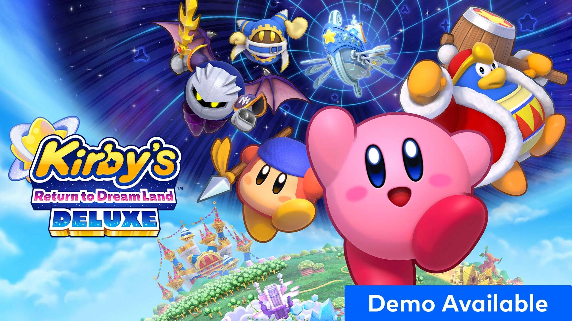 Join Kirby on epic adventures in "Kirby