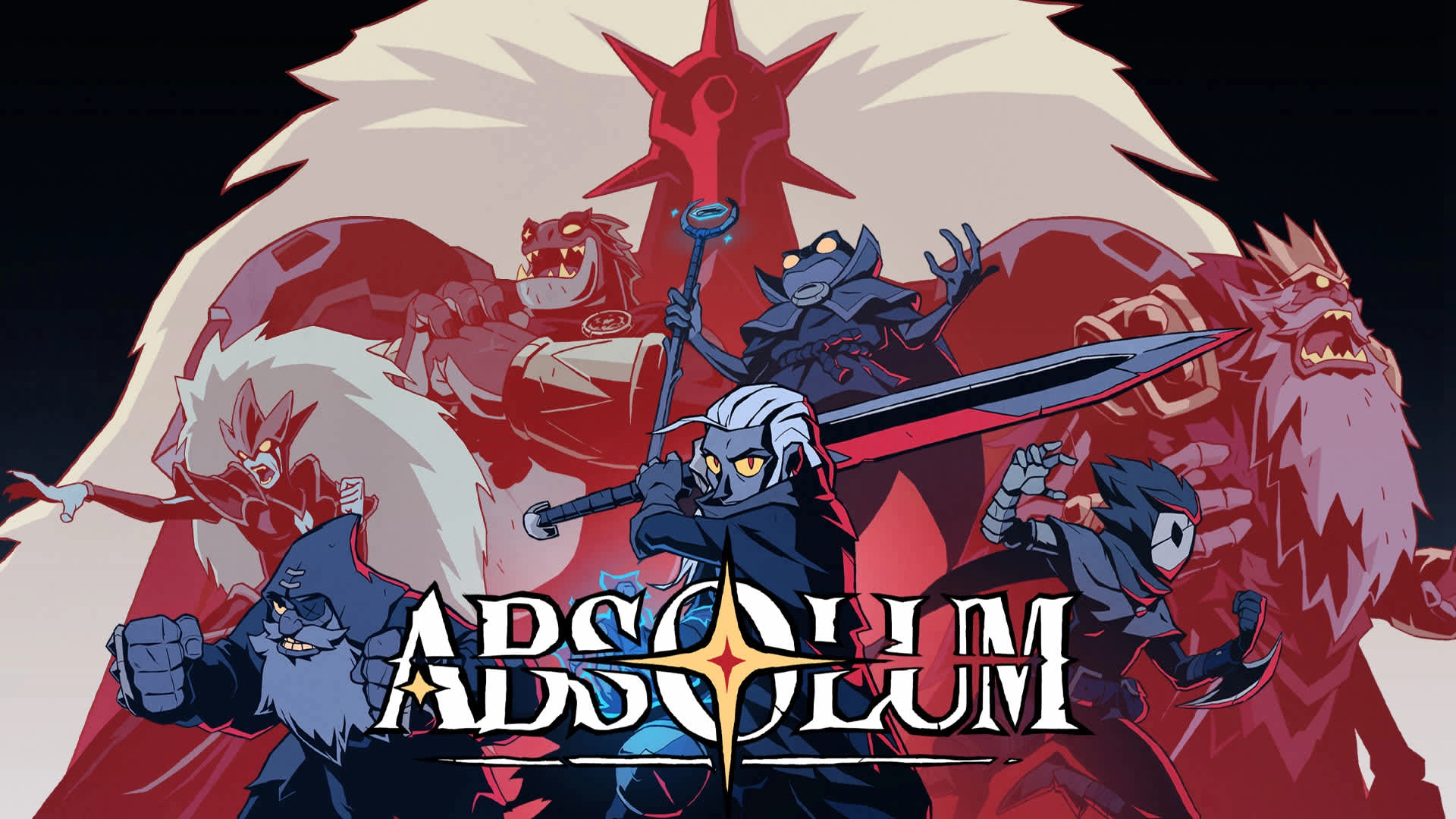 Action-packed scene from the game Absolum, showcasing unique characters and bold art style, perfect for game lovers.