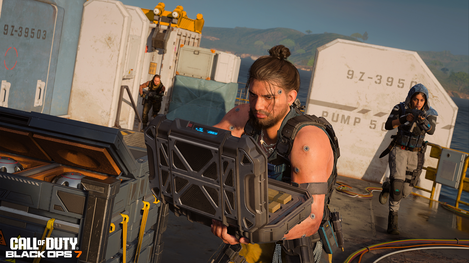 Players engage in action-packed gameplay in Call of Duty: Black Ops 7, showcasing teamwork and strategy in the battlefield.