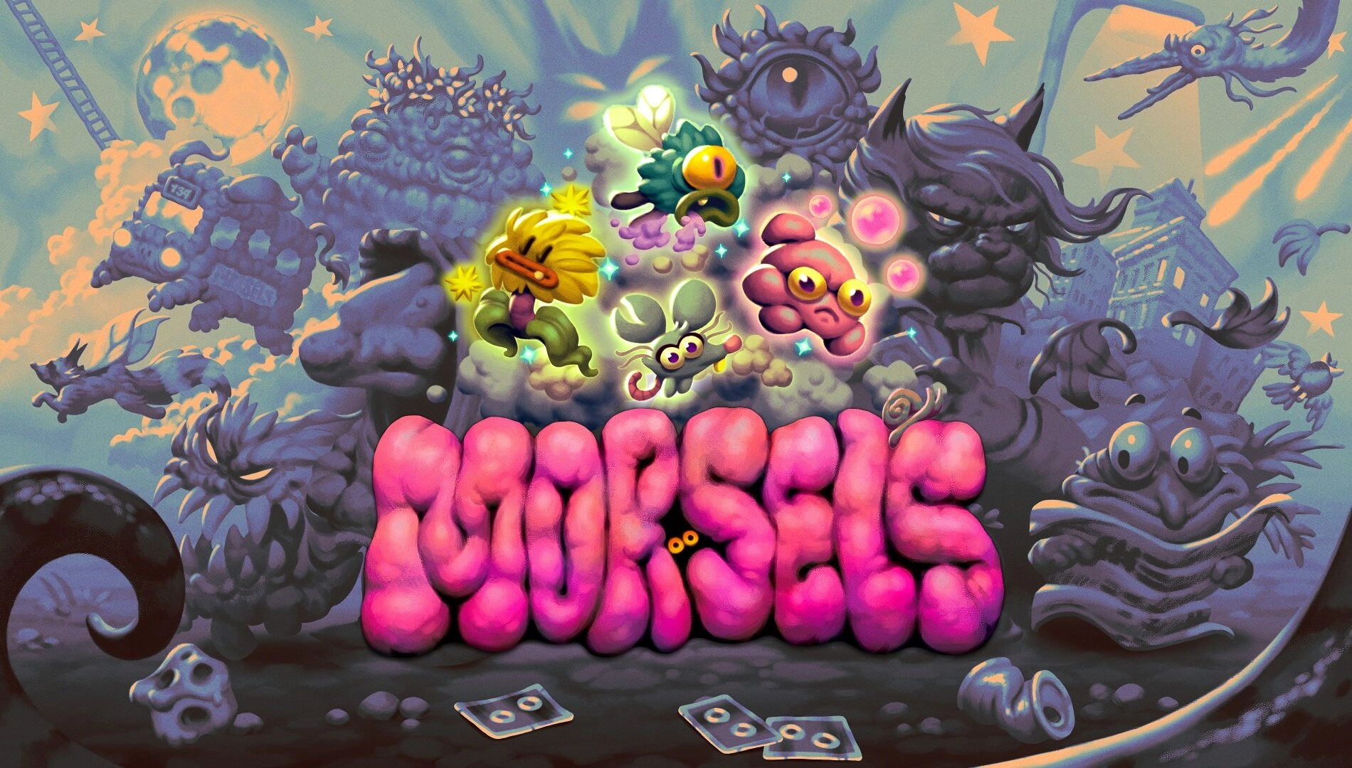 Colorful Indie game cover for