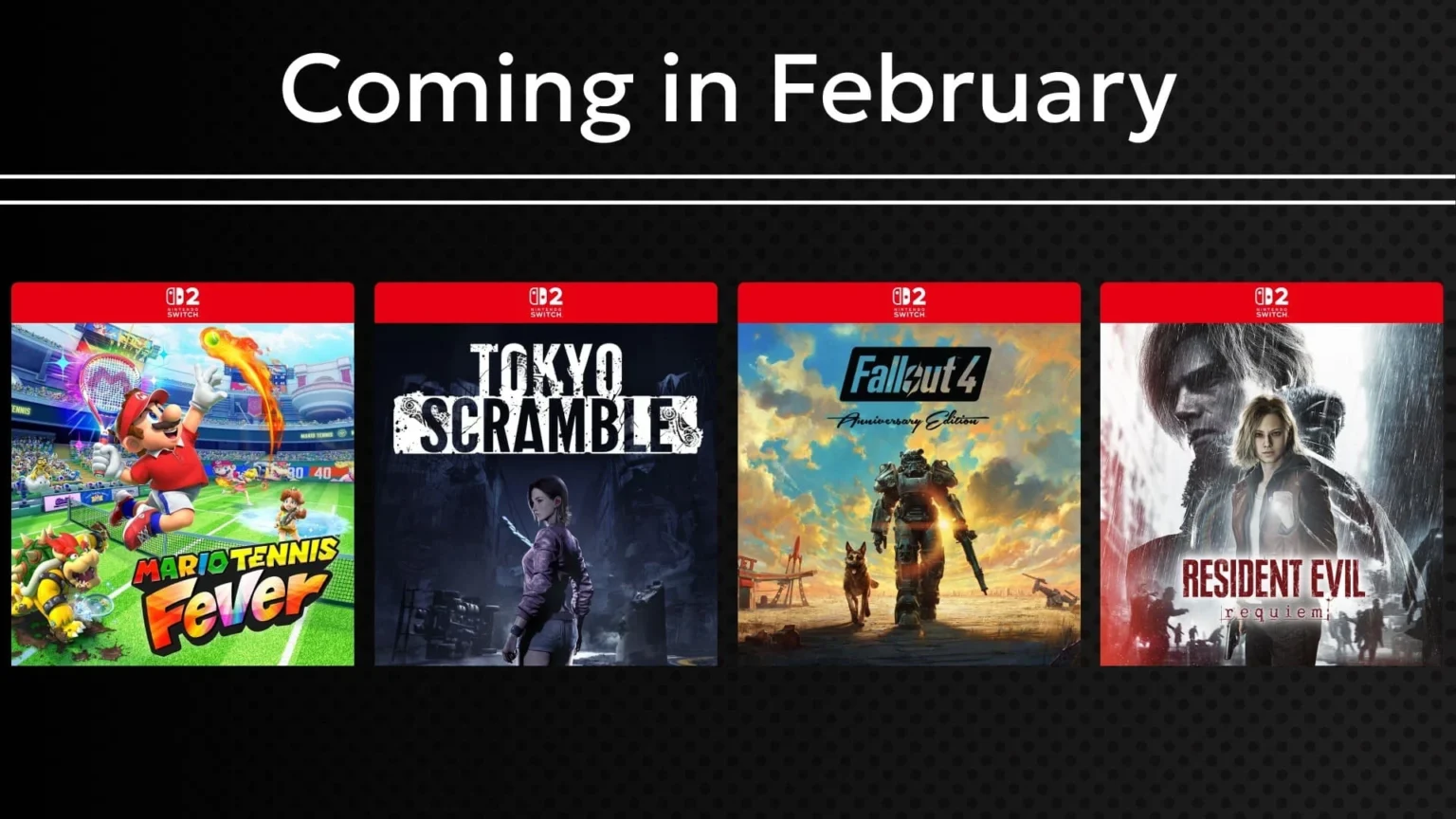 What’s Landing on Nintendo Switch 2 This February – Full Schedule