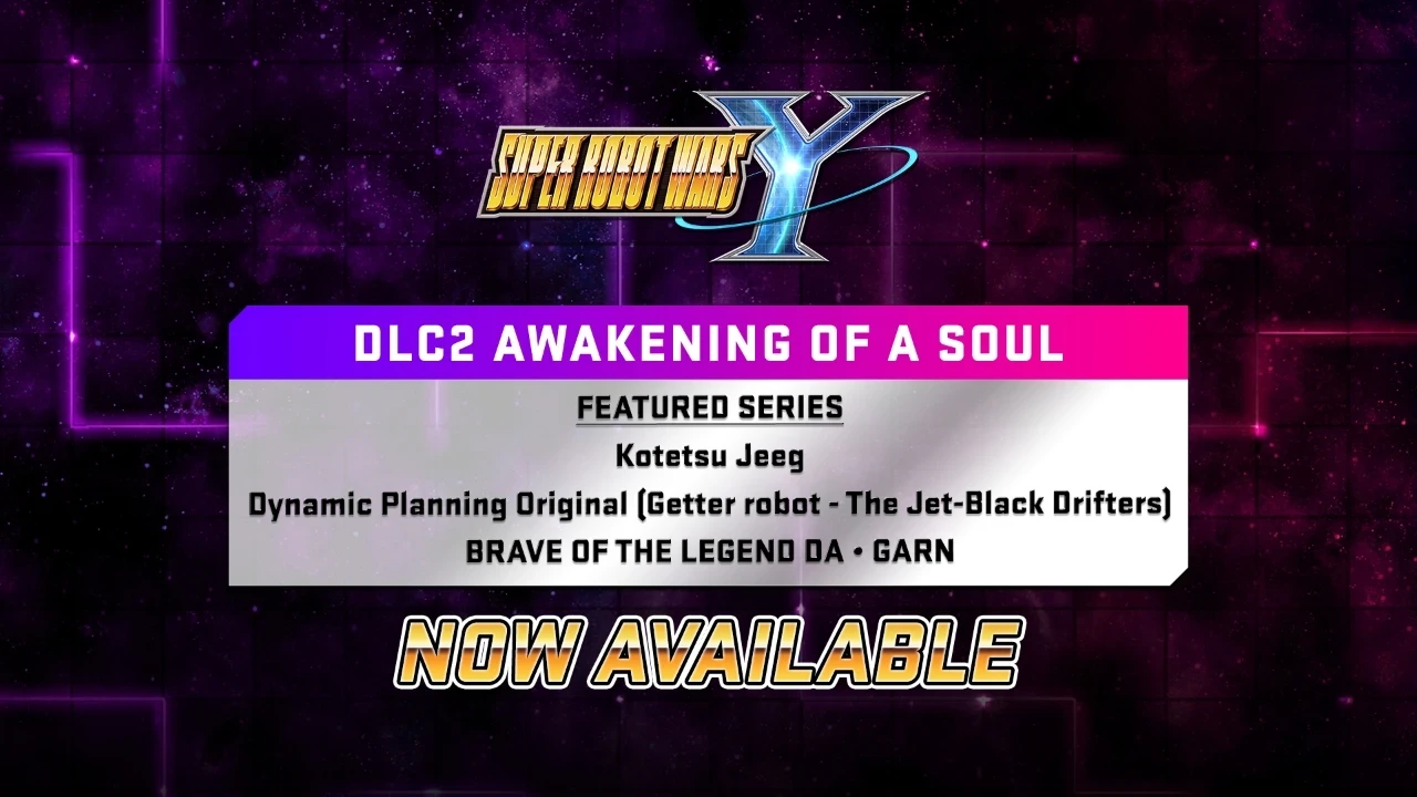 Super Robot Wars Y Expands with Dlc Pack 2 and a Free Systems Update